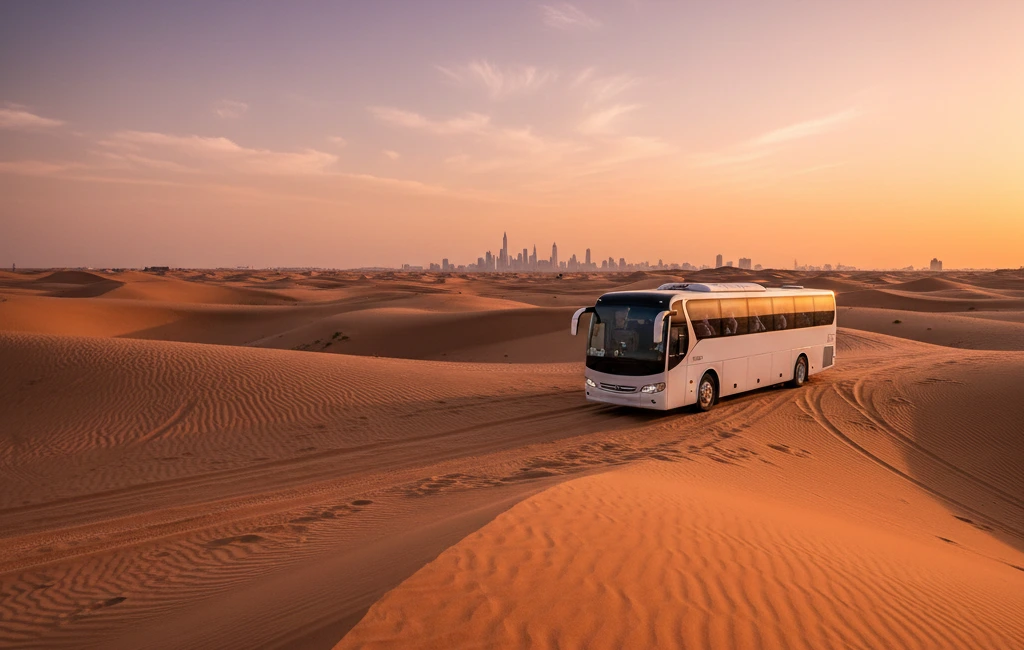 Evening Desert Safari Dubai by Bus